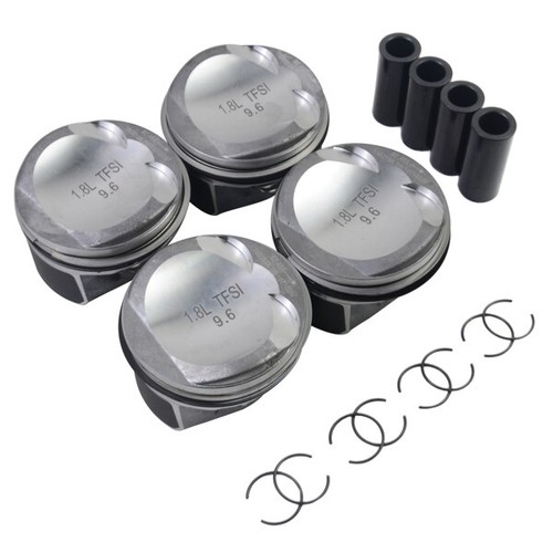 4x KS Upgraded Piston & Rings STD 06H107065CP For VW GTi GLi Audi A4 Q5 1.8L - Bild 4 von 6