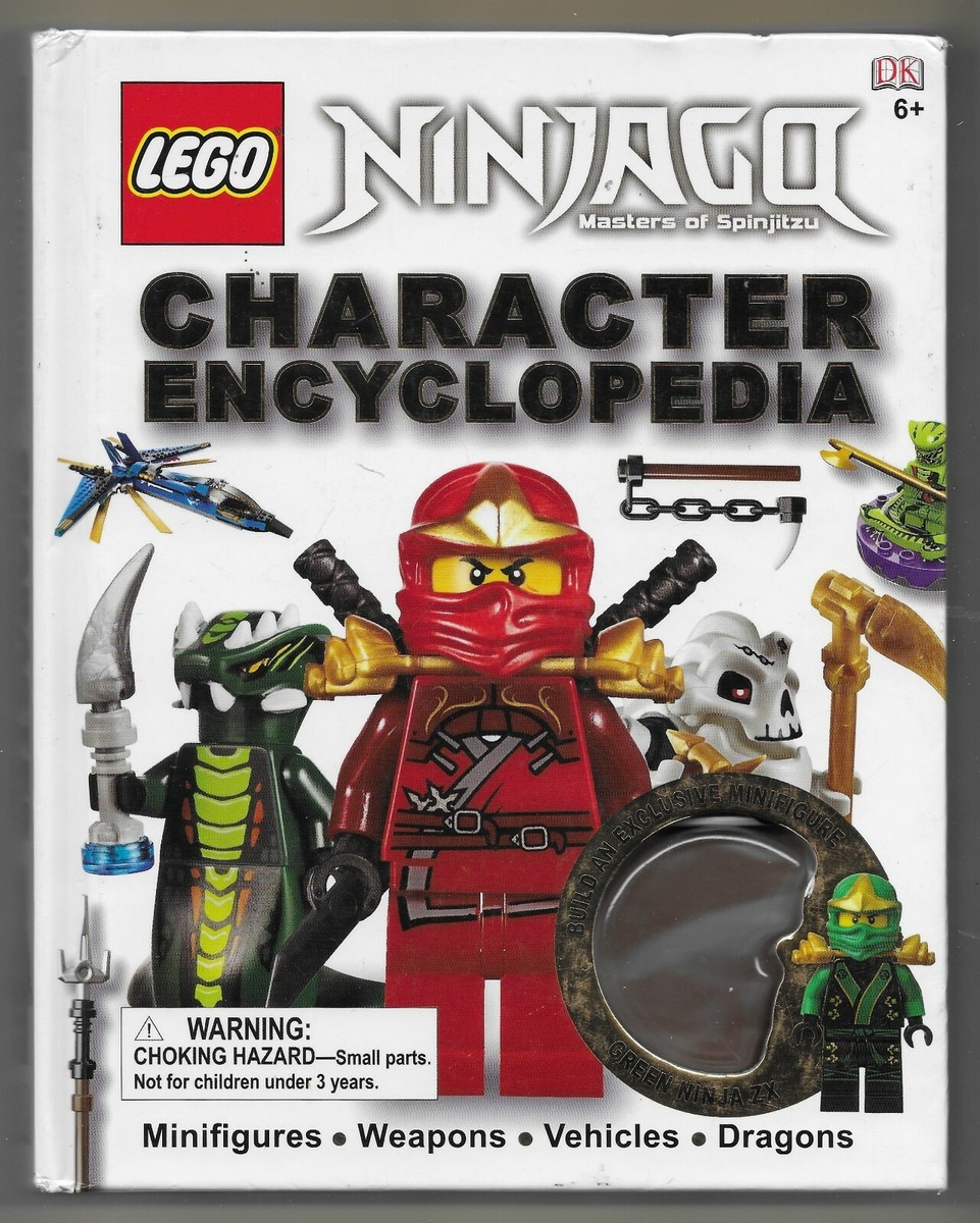 LEGO Ninjago Character Encyclopedia Book No MiniFigure