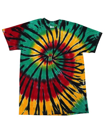 Tie Dye CD100Y Youth 5.4 Oz. 100% Cotton T Shirt - Picture 56 of 61