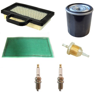 Tune Up Maintenance Kit Fits John Deere LA118 LA130 L120 Fits Briggs V Twin Engi