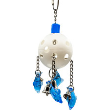1024 Dolphin Diving Puller - Handcrafted Interactive Enticing Bird CageToy