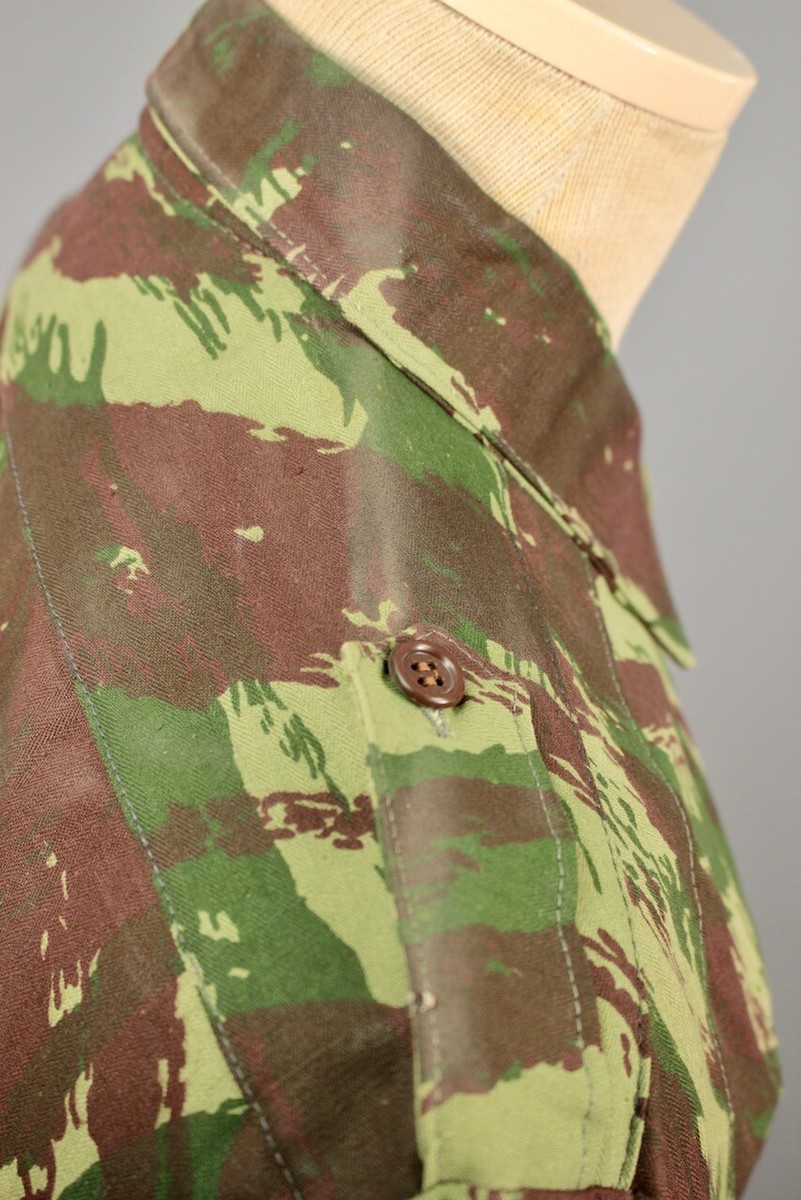 VTG Men's NOS 1960s 1970s Portuguese Army Lizard Camo HBT