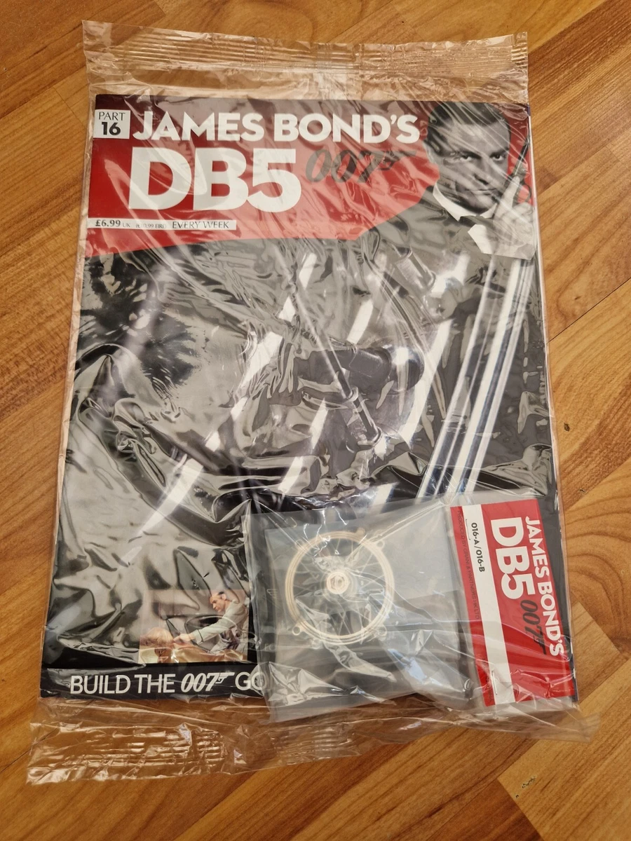 Maquette Eaglemoss 1/8 - Aston Martin DB5 De James Bond 007 - À Construire (52 Pièces)