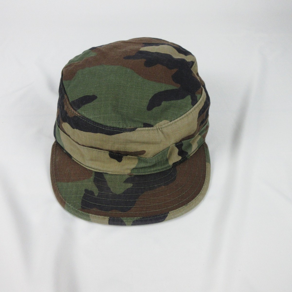 US Military Army Cap Hat Camo 1/4 Large Camouflage Cotton Nylon
