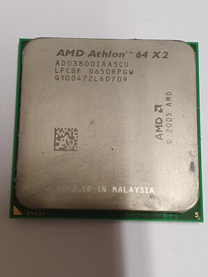 AMD Athlon 64 X2 3800+ AMD2 CPU AD03800IAA5CU
