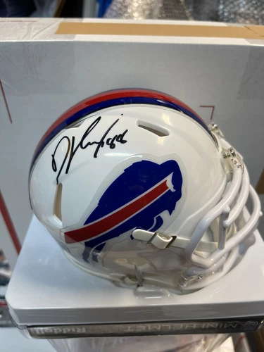 BUFFALO BILLS DAWSON KNOX #88 TE SIGNED RIDDELL Speed MINI HELMET Beckett