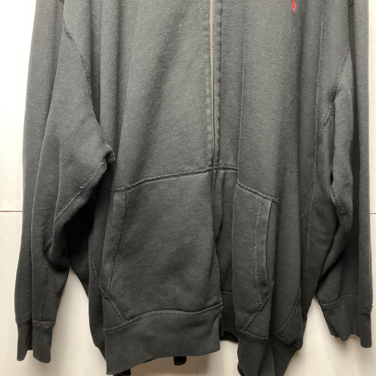 Polo Ralph Lauren Hoodie Zip Black 5xB Big & Tall 41381 Adult *no