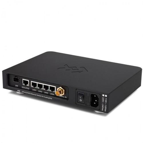 LHY AUDIO AS6 Switch Hifi 6 porte LPS & OCXO switch Ethernet per audiofili - Foto 7 di 8