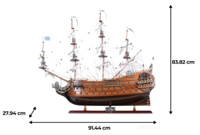 Soleil Royal Wooden Tall Ship Model 36