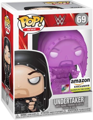 Funko POP! WWE Phantom Undertaker - Esclusiva viola Glow in the Dark - Foto 1 di 1