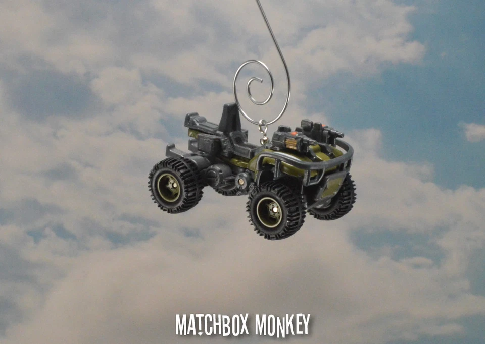 UNSC Halo Video Game M290-M ATV Gungoose Custom Christmas Ornament M290  - Image 4 of 4