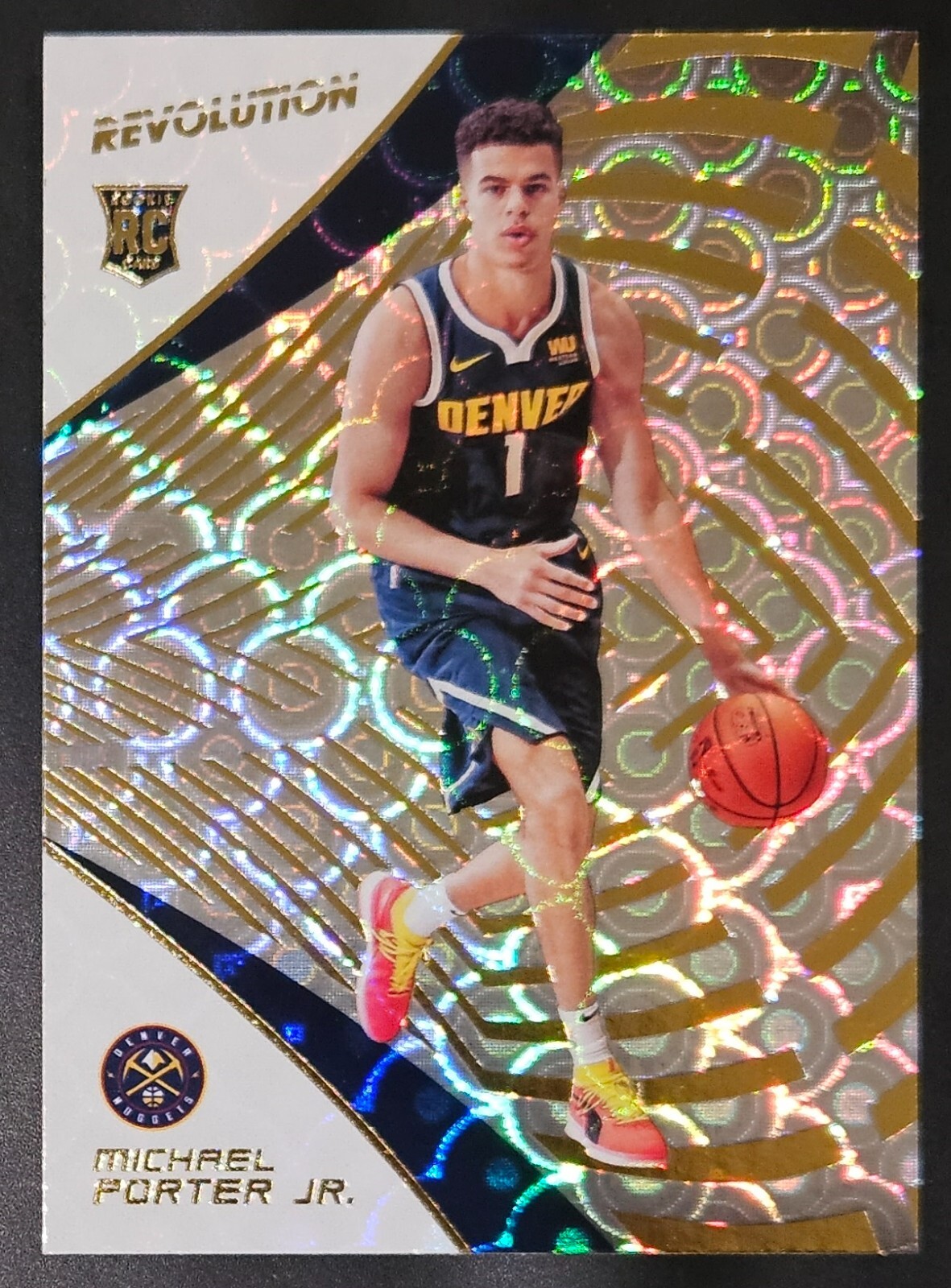 Michael Porter Jr. 2018-19 Revolution GROOVE PARALLEL Rookie Card (no.133)