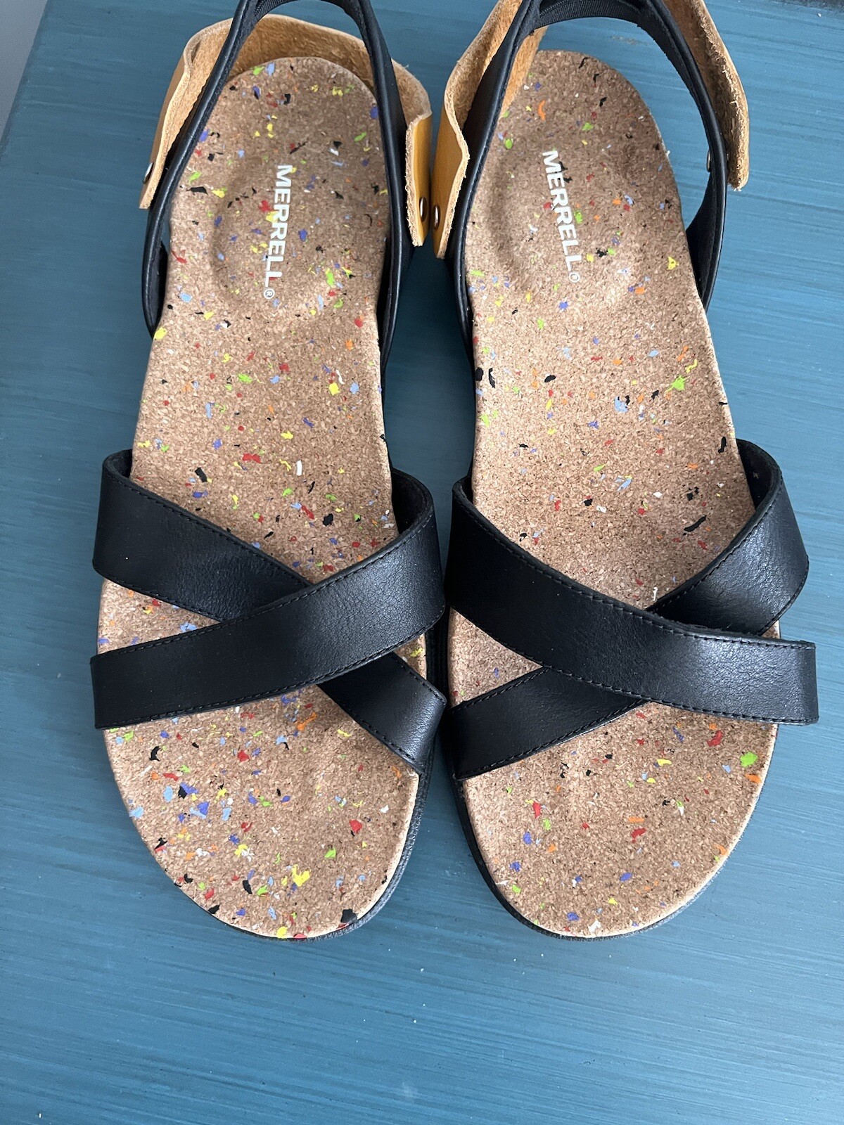 Sandali scuri Malbec da donna Merrell taglia 11