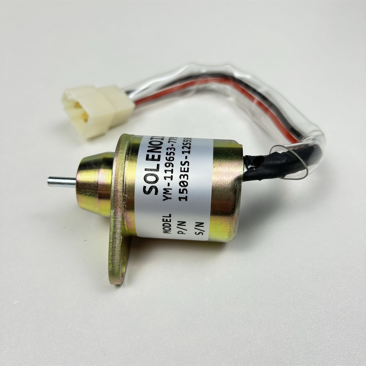 Shut Off Solenoid YM-119653-77950 1503ES-12S5SUC5S For Yanmar