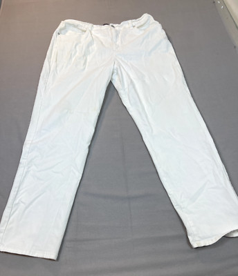 Gloria Vanderbilt Amanda Jeans Size 16 White Women's  Heritage Fit Tapered Leg