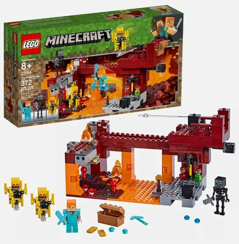 Lego minecraft 372 2025 pieces