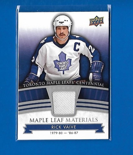 2017-18 TORONTO MAPLE LEAFS CENTENNIAL JERSEY MATERIALS RELICS DUO CARD SEE LIST - Picture 27 of 33