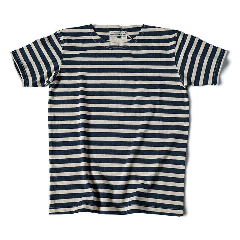 Camisetas Bronson Retro a Rayas Retro Mangas Cortas Para Hombre Camiseta Marineros Camisas