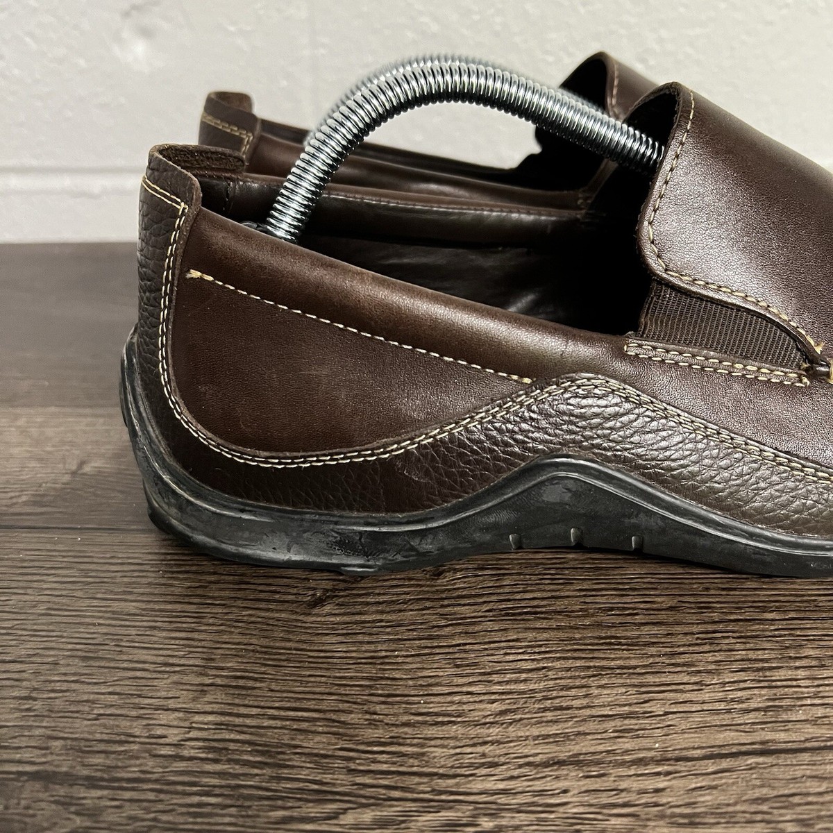 Cole Haan Tucker Men\'s Brown Leather Dress Loafers- Size 11.5 Cole Haan Loafers Men main image 2