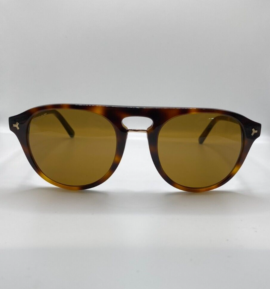 Bally BY0056 52E Dark Tortoise Plastic Sunglasses Frame 52  display picture 2