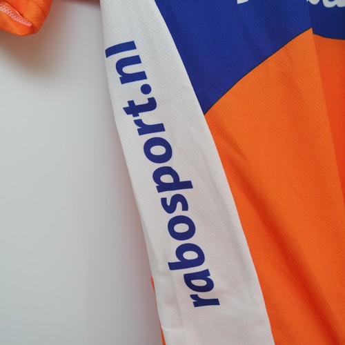Agu Rabobank Men's Cycling 1/4 Zip Jersey Shirt Giant UCI World Tour Size XL - Picture 3 of 13