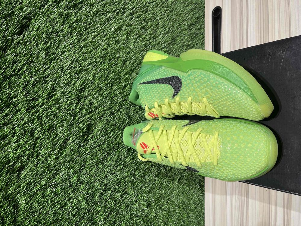 Size 9M/10.5W - Nike Kobe 6 Protro Grinch (2020) Sz 9 CW2190-300 