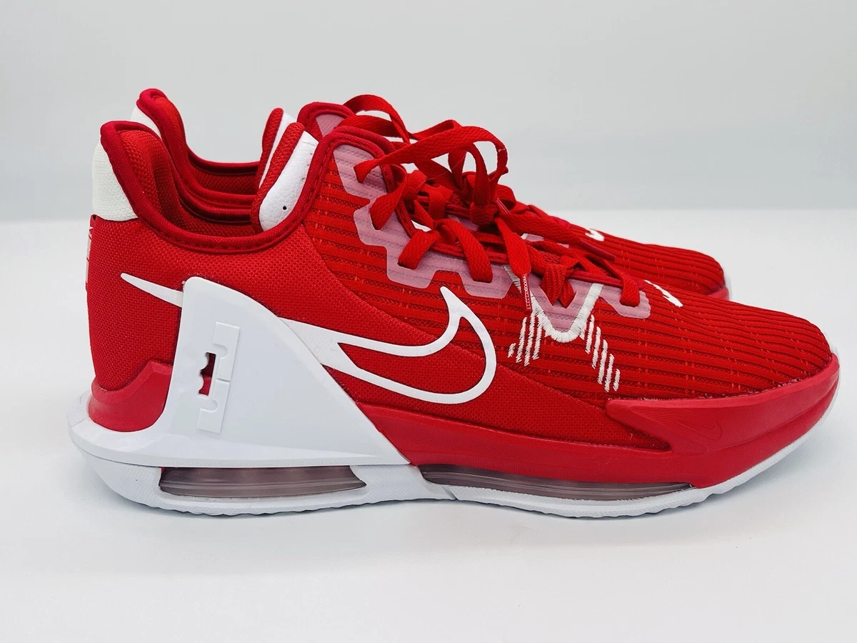 Nike lebron 6 red hot sale