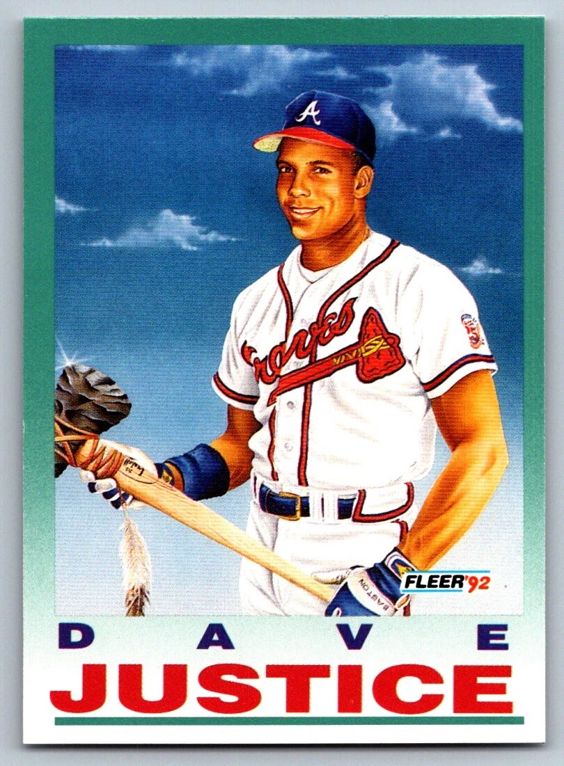 Dave Justice trading card