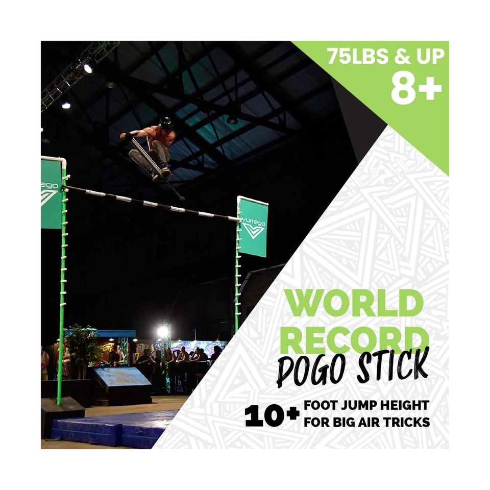 Vurtego V4 Pro AirPowered Adult Pogo Stick with Adjustable Spring