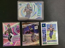 2021 Panini Russell Wilson 4 Card Lot Vortex Cosmic /100 Seattle Seahawks