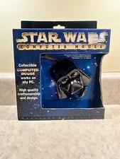 STAR WARS DARTH VADER PC WIRED COMPUTER MOUSE NIB