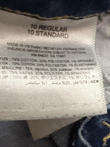 Old Navy' Jeans Boys Size 10 Regular cotton blend stretch blue - Picture 10 of 12
