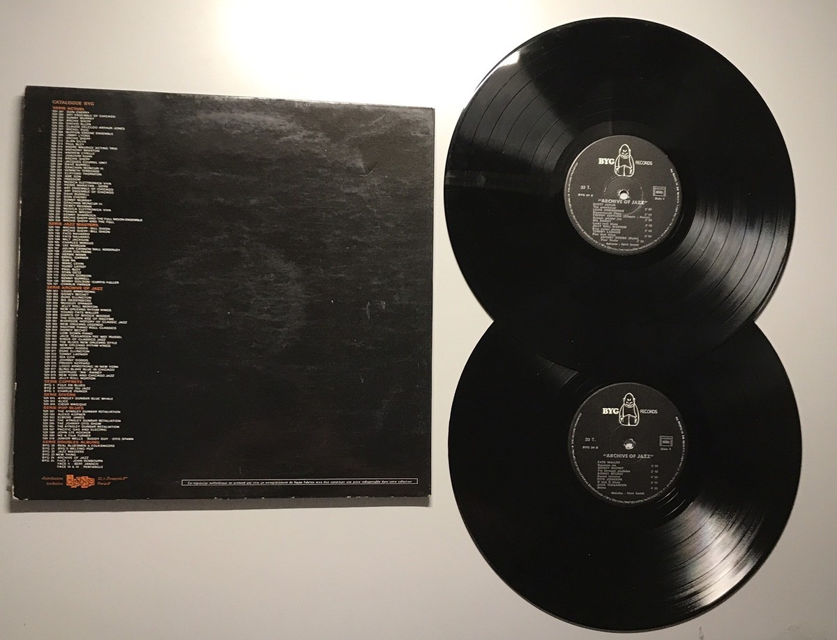Ref1541 Vinyl 33 RPM Jazz Byg Archive Of Jazz | eBay