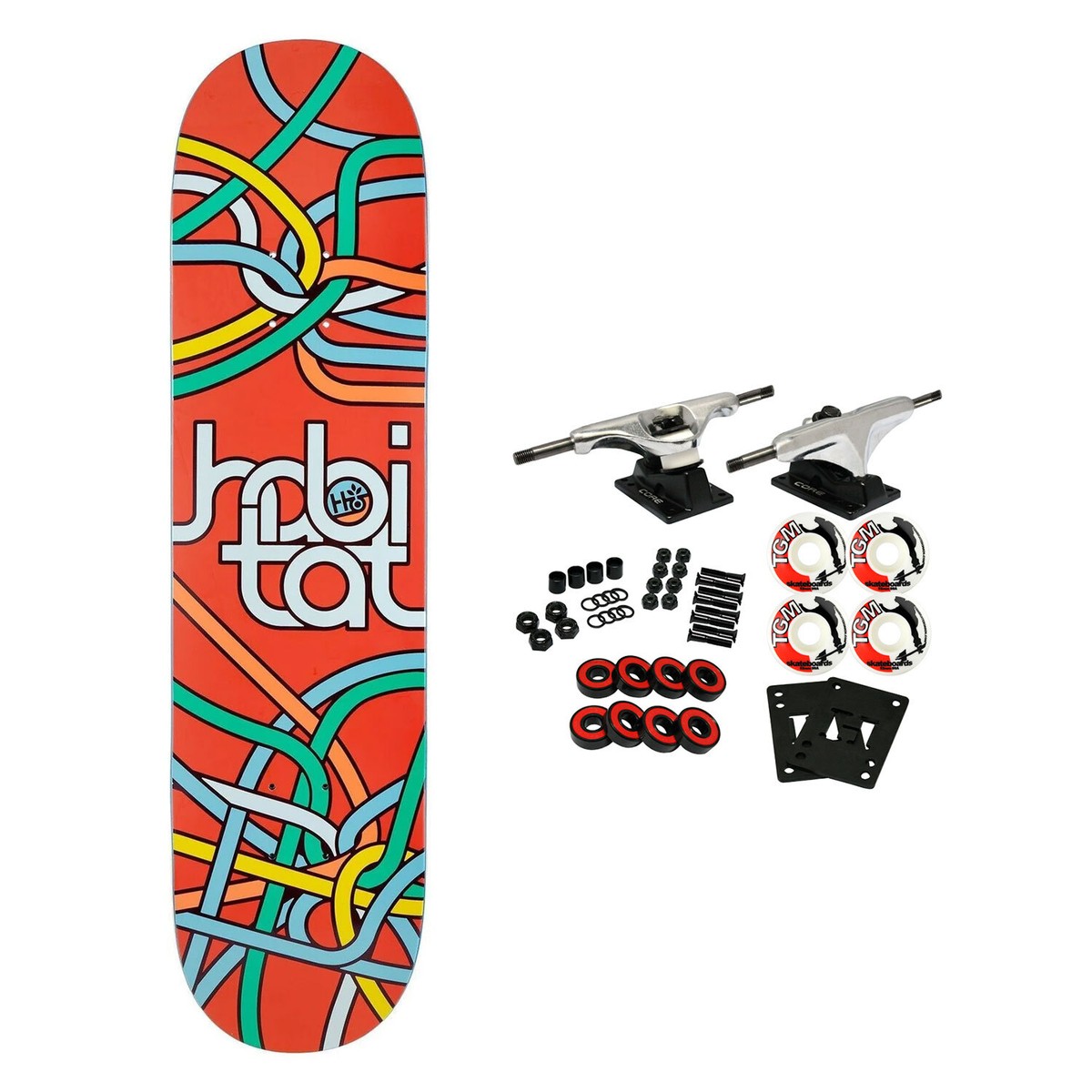 Habitat 8インチ Habitat Skateboard Complete Circuitry 8.0