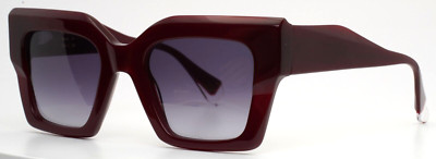 GIGI STUDIOS Kendall 6737/6 Burgundy Womens Square  Sunglasses 51-22-140 B:42