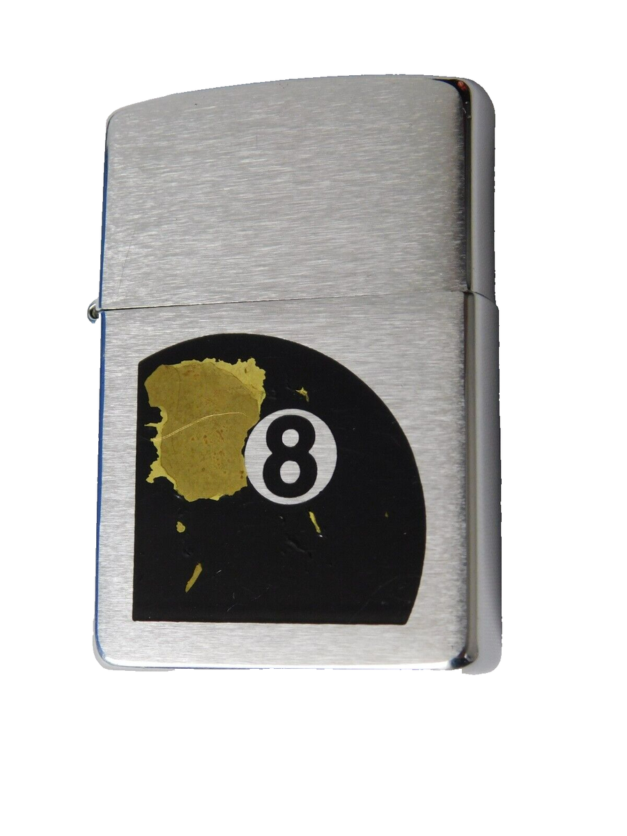 ZIPPO NIAGARA FALLS CANADA 8 BALL POOL COLLECTOR SERIES VINTAGE
