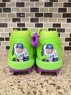 NEW BALANCE X BIG LEAGUE CHEW L4040SA5 Metal Baseball Cleat Size