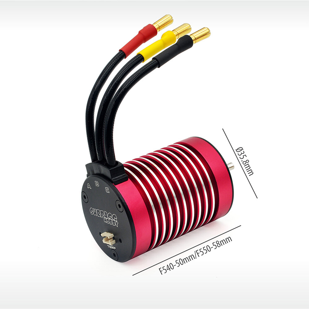 EJ.life Moteur Brushless 1/8 1/10 RC Moteur sans balais RC 3670 1700KV EJ.life Moteur Brushless 1/8 1/10 RC Moteur sans balais RC 3670 1700KV