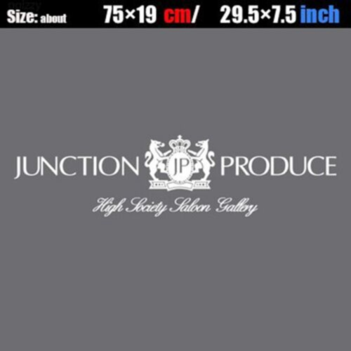 JP Junction Produce Windshield Vinyl Reflective Car Auto Logo Decal Sticker New - Picture 10 of 20