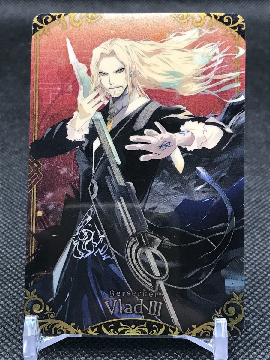 R19 Vlad Ⅲ FGO Fate/Grand Order Wafer Card BANDAI Made in JAPAN