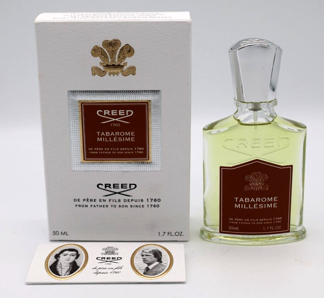 Creed Tabarome Millesime 50ml / 1.7 oz EDP Batch F000311 Authentic