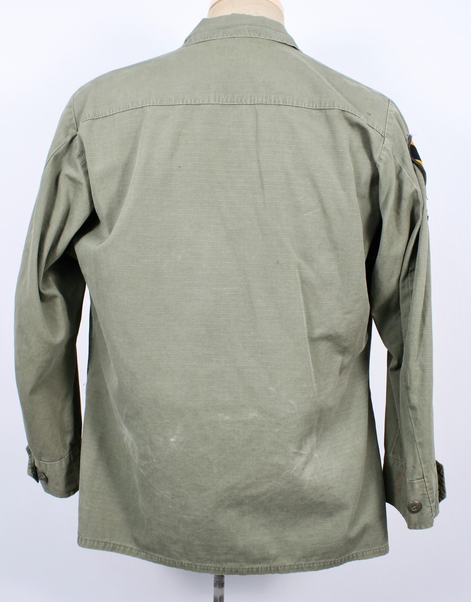Vtg Vietnam War US Army Ranger Ripstop M-65 Shirt Sz S Short Vtg Vietnam War US Army Ranger Ripstop M-65 Shirt Sz S Short