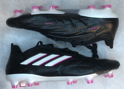 Adidas COPA PURE.1 FG Soccer Shoes Black/Pink HQ8904 Men's Size