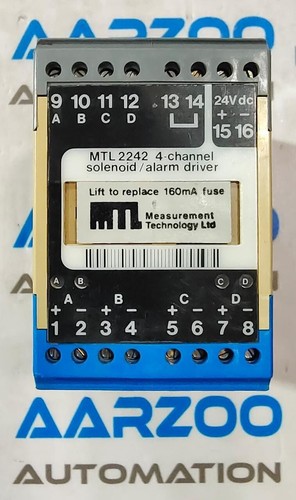 New Measurement Technology, Ltd - MTL 2242, 4 Channel Solenoid/Alarm Driver - Picture 2 of 7