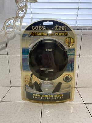 COBY Portable Walkman Personal Compact CD Player CX-CD109 New