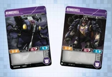 Transformers TCG 1X BOMBSHELL INSECTICON MIND CONTROLLER Foil Common CT T07/T40