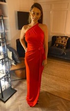 Winona Womens Red Maxi Dress Wrap Style RRP £156