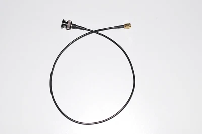 SMA BNC 0,5m Anschlusskabel z.B. für 10MHz GPS Frequenznormal an ICOM IC9700