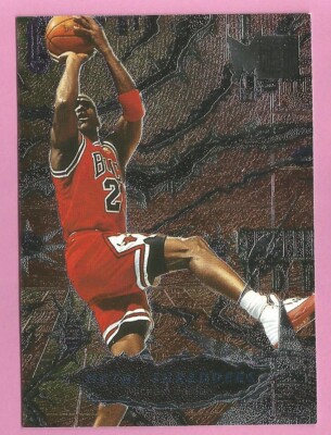 1996-97 Fleer Metal Basketball Card #241 Michael Jordan
