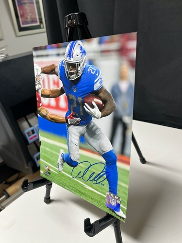 Foto 8x10 firmata Ameer Abdullah Detroit Lions - Foto 4 di 4